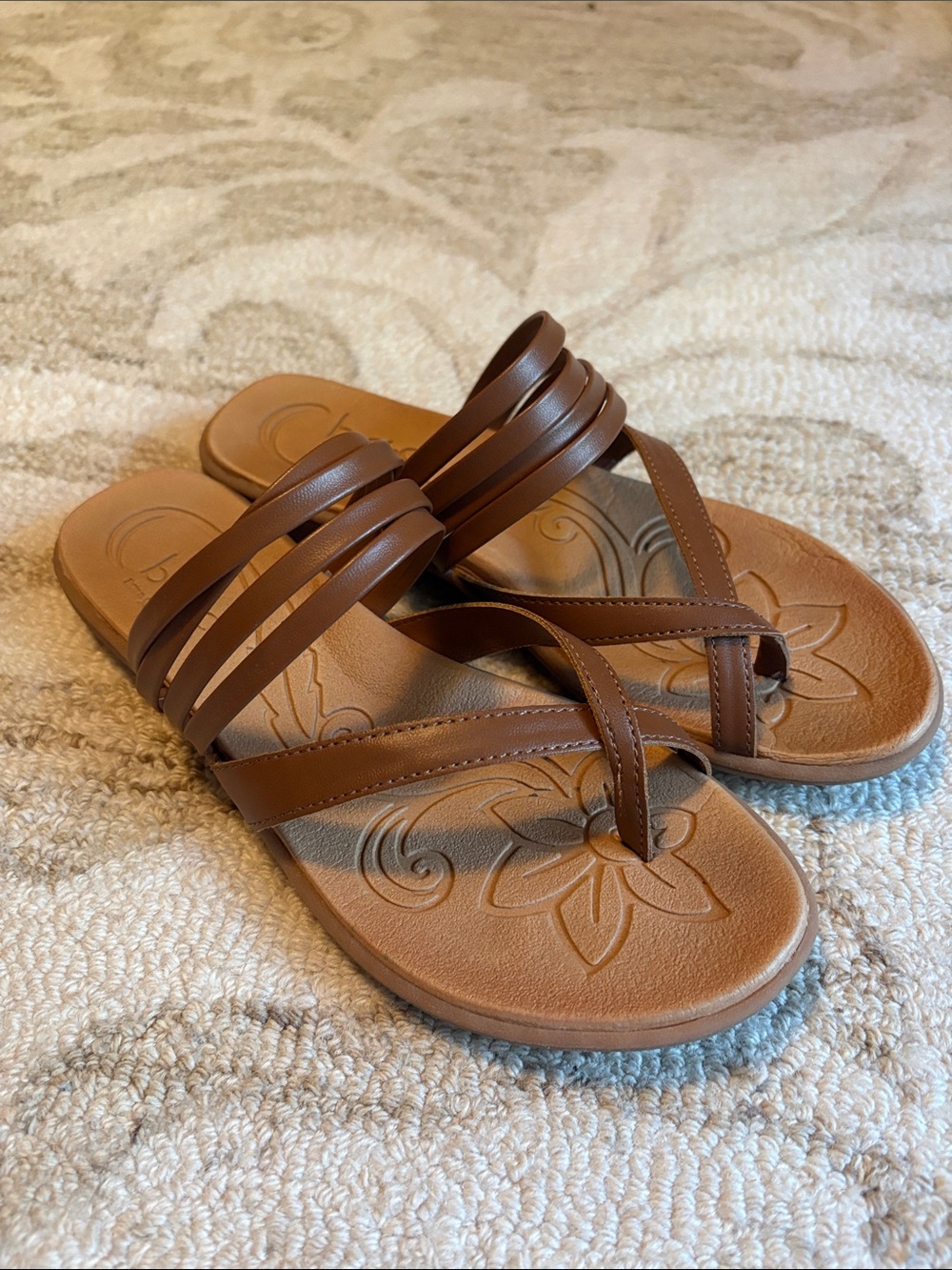Women's b.o.c. Born Concept Alisha Sandals Brown - Size 8M